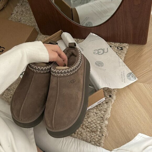 UGG Tazz Platform Shearling Lined Slipper - Picture 5 of 9